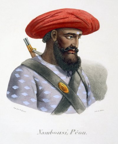 Nambousi, un fantassin, 1827-35 - M.E. Burnouf